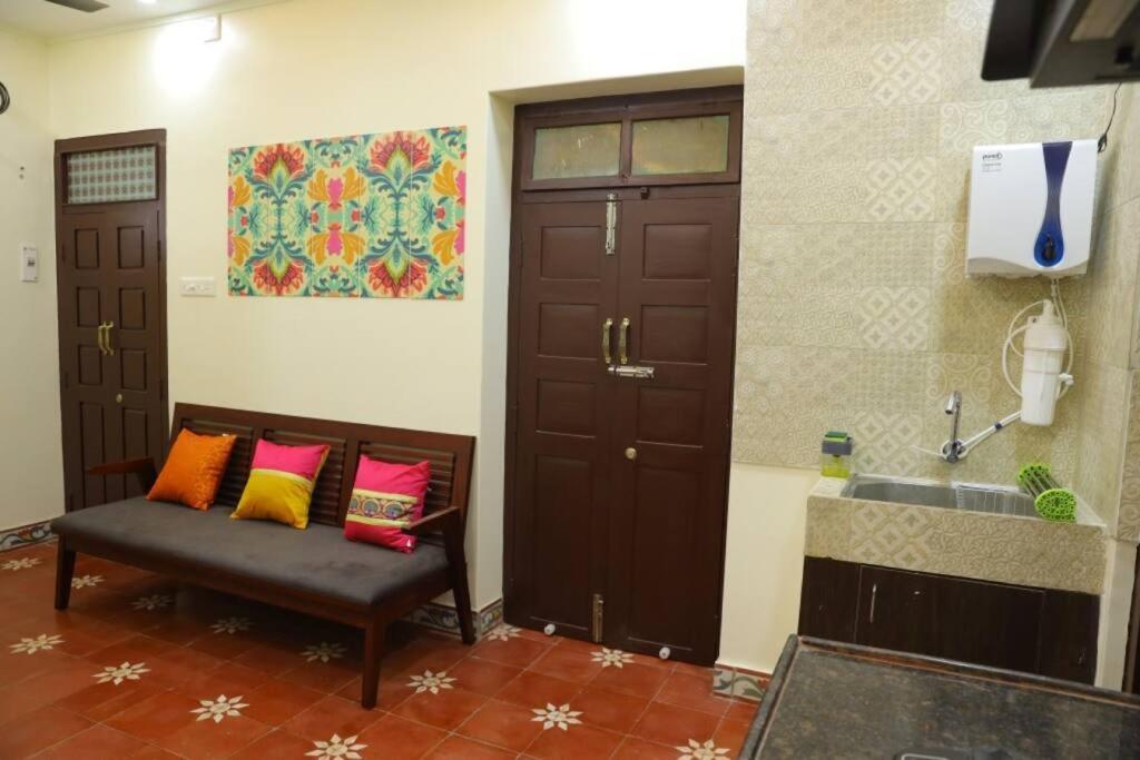 Heritage Home With 2 Bed/2 Bath With Kitchen In A Residential Neighborhood. Madurai Dış mekan fotoğraf